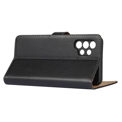 Wallet Case für SAMSUNG GALAXY A32 5G TPU Split Echt Leder Handy Tasche Hülle