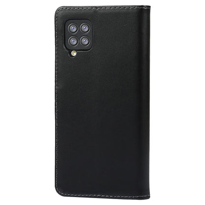 Wallet Case für SAMSUNG GALAXY A42 5G TPU Split Echt Leder Handy Tasche Hülle