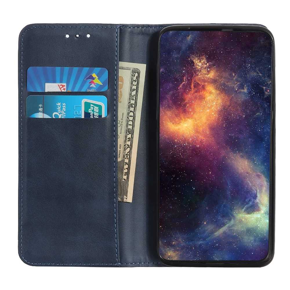 Wallet Case für SAMSUNG GALAXY A22 4G Echt Leder Magnet Handy Tasche Klapp Hülle