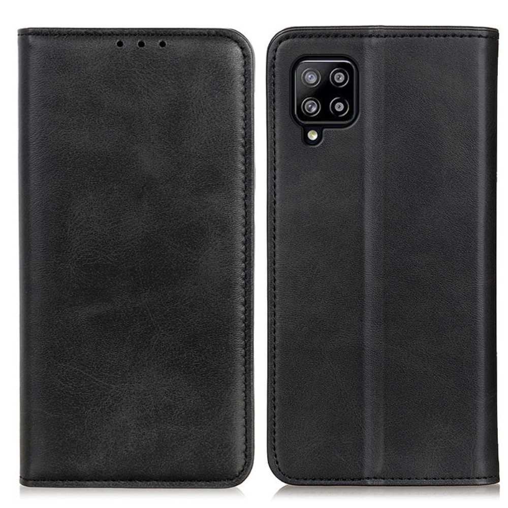 Wallet Case für SAMSUNG GALAXY A22 4G Echt Leder Magnet Handy Tasche Klapp Hülle