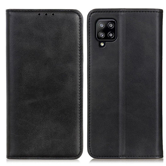 Wallet Case für SAMSUNG GALAXY A22 4G Echt Leder Magnet Handy Tasche Klapp Hülle