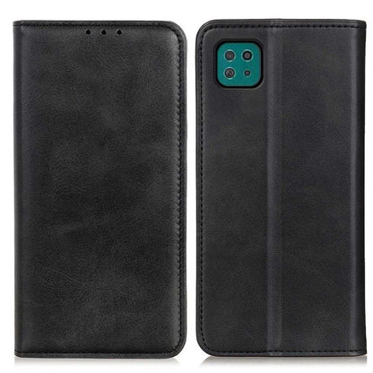 Wallet Case für SAMSUNG GALAXY A22 5G Echt Leder Magnet Handy Tasche Klapp Hülle