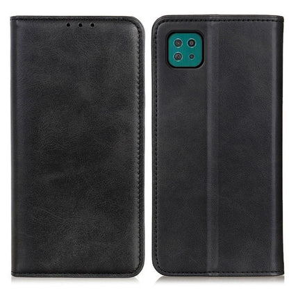 Wallet Case für SAMSUNG GALAXY A22 5G Echt Leder Magnet Handy Tasche Klapp Hülle