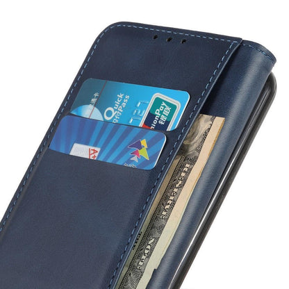 Wallet Case für SAMSUNG GALAXY A22 5G Echt Leder Magnet Handy Tasche Klapp Hülle