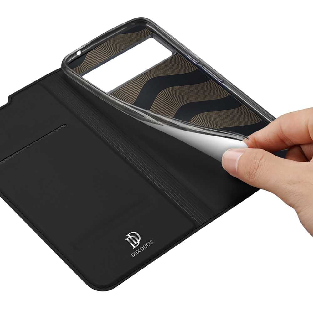 DUX DUCIS Wallet Case für GOOGLE PIXEL 6 PRO Skin Pro Series Handy Tasche Hülle