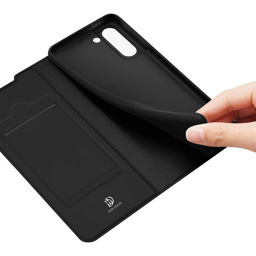 DUX DUCIS Wallet Case für SAMSUNG GALAXY S21 FE Skin Pro Series Handy Tasche