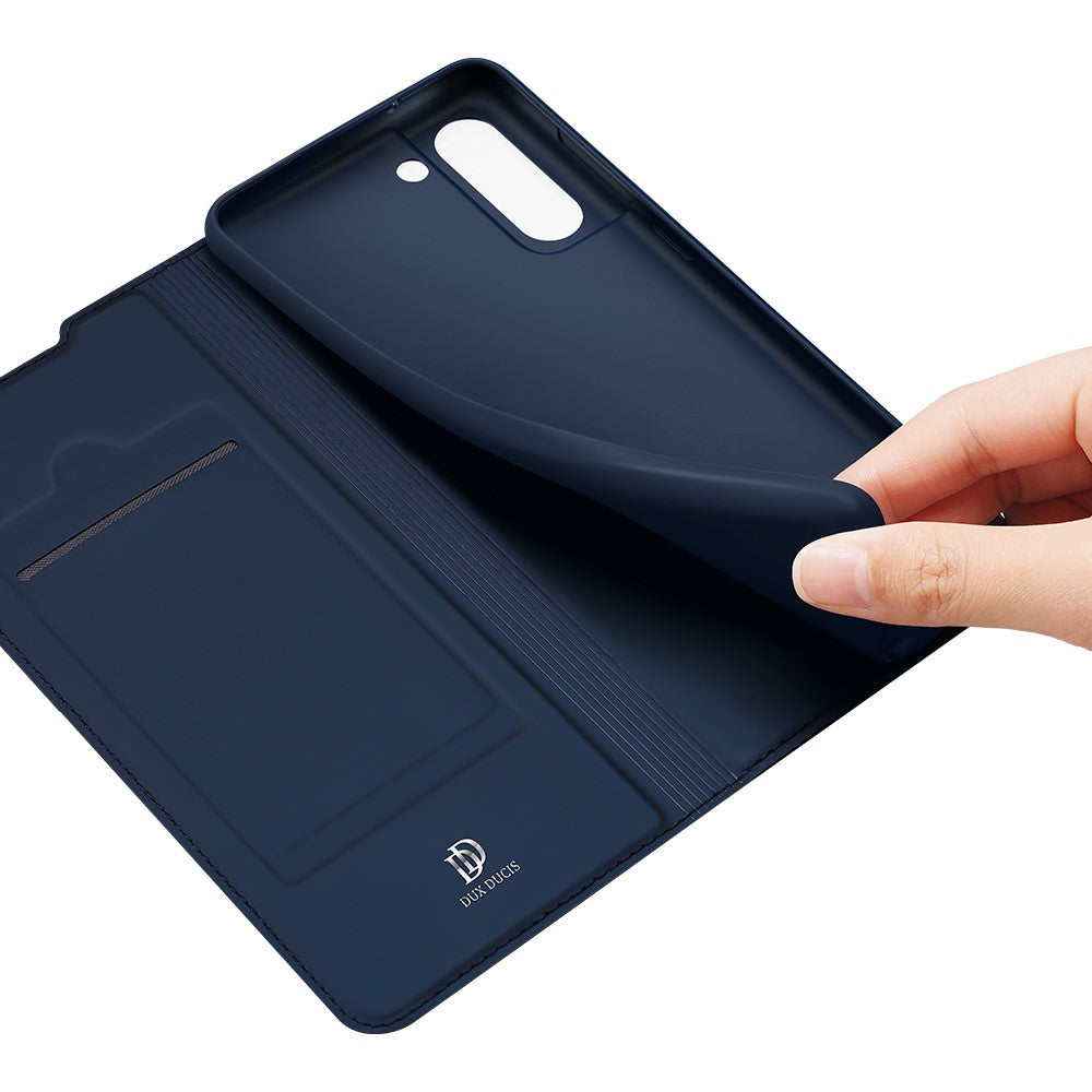 DUX DUCIS Wallet Case für SAMSUNG GALAXY S21 FE Skin Pro Series Handy Tasche