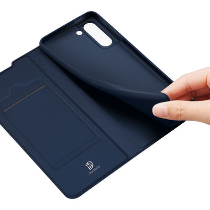 DUX DUCIS Wallet Case für SAMSUNG GALAXY S21 FE Skin Pro Series Handy Tasche