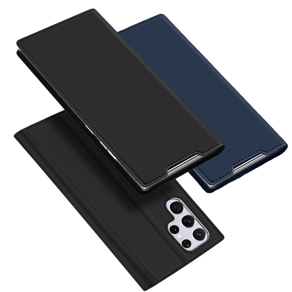DUX DUCIS Wallet Case für SAMSUNG GALAXY S22 ULTRA Skin Pro Series Tasche Hülle