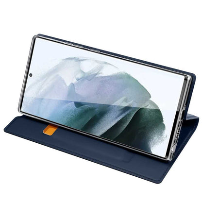 DUX DUCIS Wallet Case für SAMSUNG GALAXY S22 ULTRA Skin Pro Series Tasche Hülle