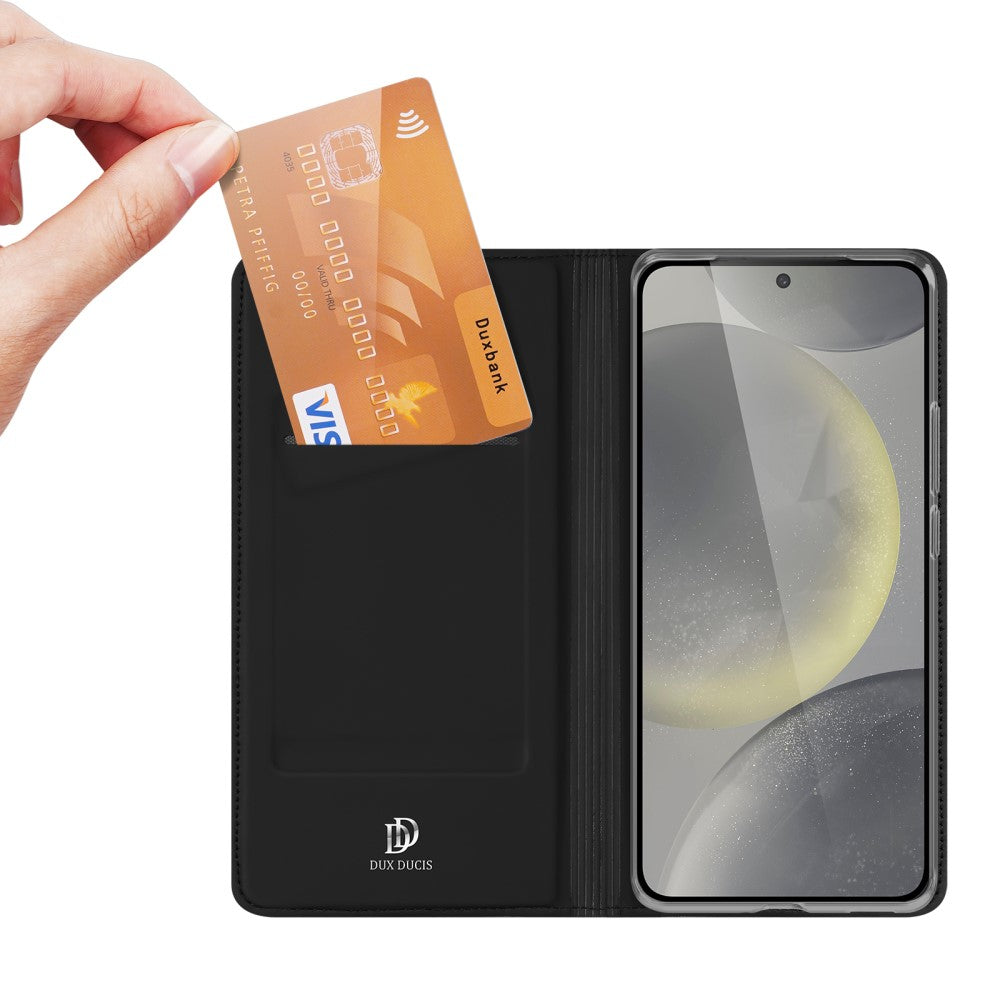 DUX DUCIS Handy Tasche für Samsung Galaxy S24 FE Skin Pro Series Hülle Etui Case