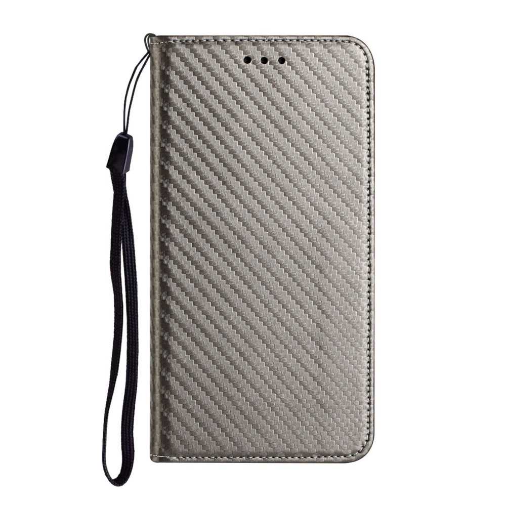 Wallet Case für SAMSUNG GALAXY S20 FE Carbon Fiber Optik Etui Handy Tasche Hülle