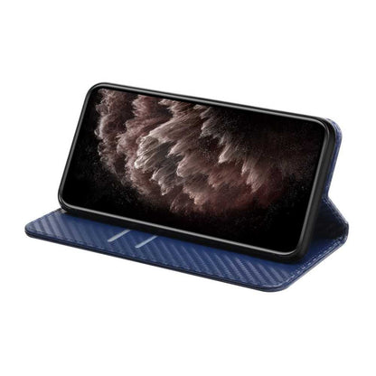 Wallet Case für SAMSUNG GALAXY S20 FE Carbon Fiber Optik Etui Handy Tasche Hülle