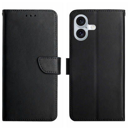 Handy Tasche für Apple iPhone 16 Echt Leder Klappetui Schutzhülle Wallet Magnet