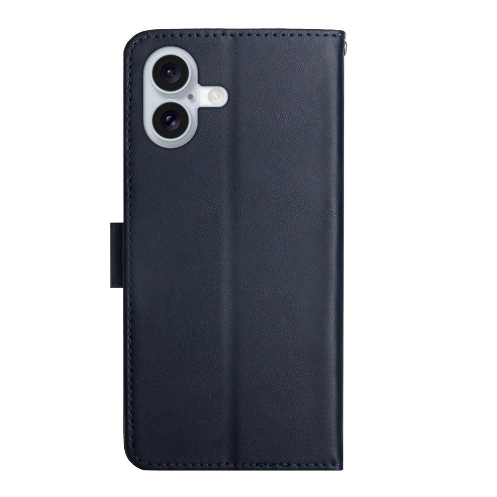 Handy Tasche für Apple iPhone 16 Echt Leder Klappetui Schutzhülle Wallet Magnet