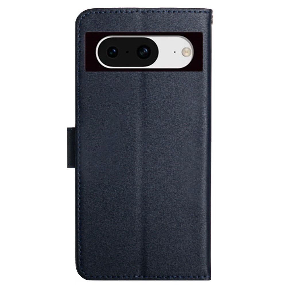 Handy Tasche für Google Pixel 8a Echt Leder Klappetui Schutzhülle Wallet Magnet