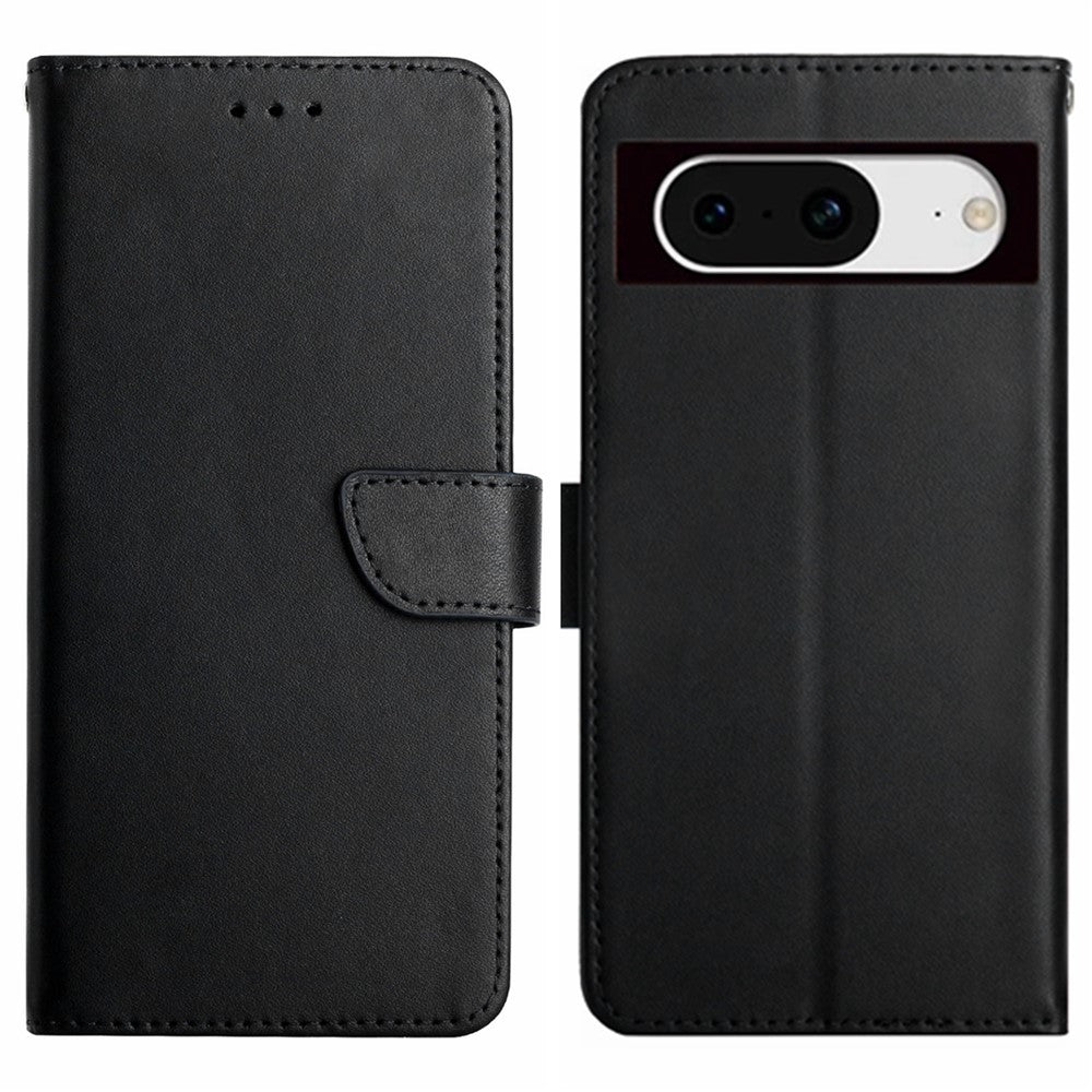 Handy Tasche für Google Pixel 8 Echt Leder Klappetui Schutzhülle Wallet Magnet