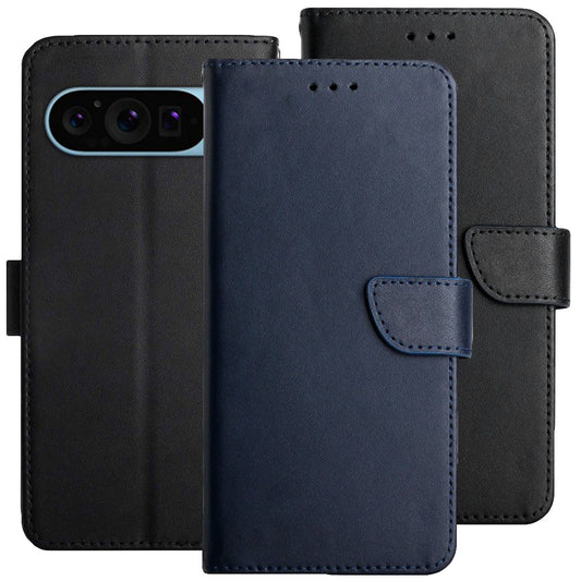 Handy Tasche für Google Pixel 9 PRO XL Echt Leder Etui Schutzhülle Wallet Magnet