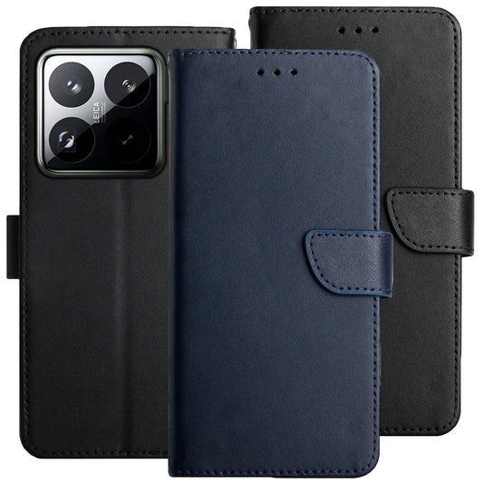 Handy Tasche für Xiaomi 15 Echt Leder Klappetui Schutzhülle Wallet Magnet Case
