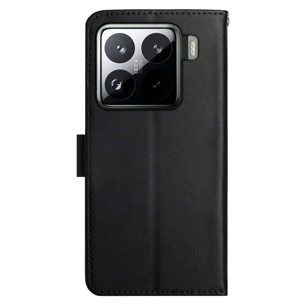 Handy Tasche für Xiaomi 15 Echt Leder Klappetui Schutzhülle Wallet Magnet Case