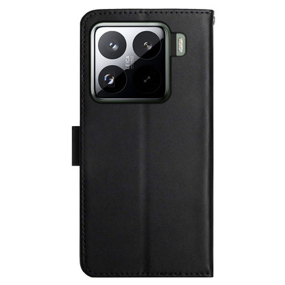 Handy Tasche für Xiaomi 15 Echt Leder Klappetui Schutzhülle Wallet Magnet Case
