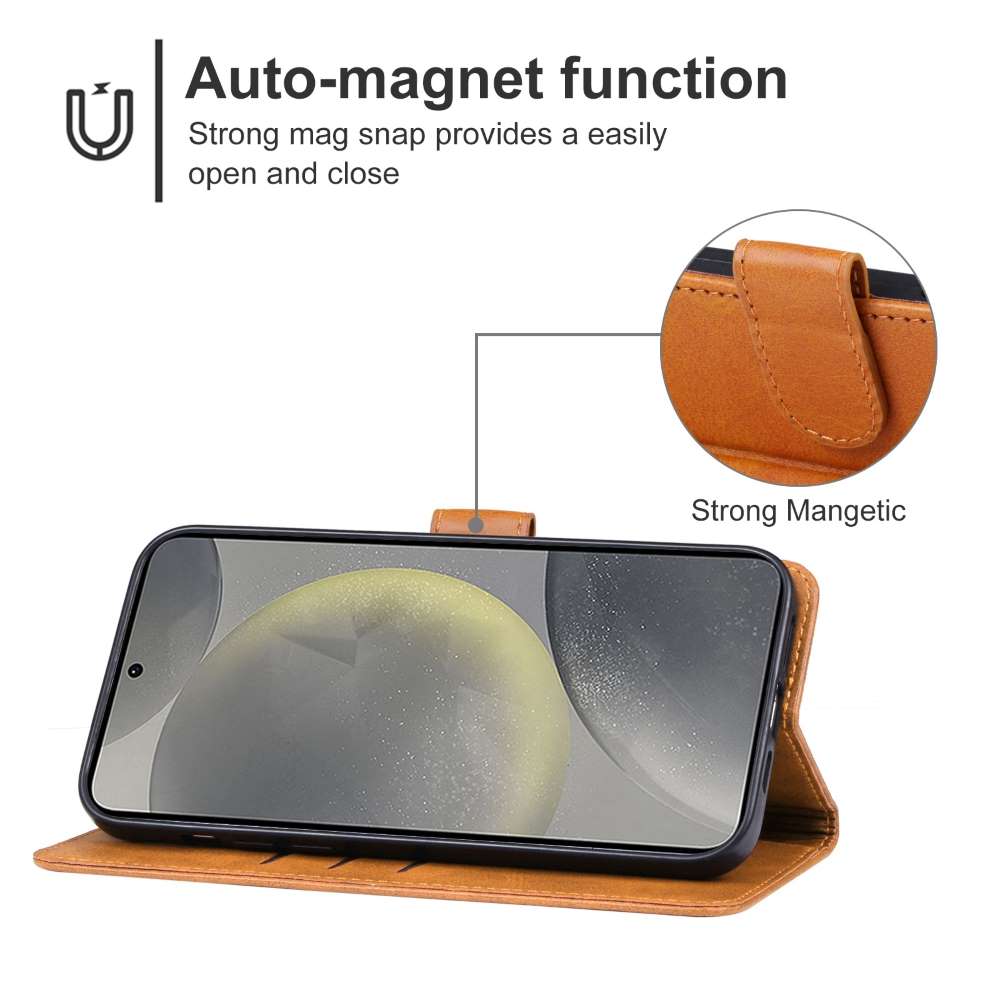 Handy Tasche für Samsung Galaxy S24 FE Wallet Magnet Klappetui Schutzhülle Case