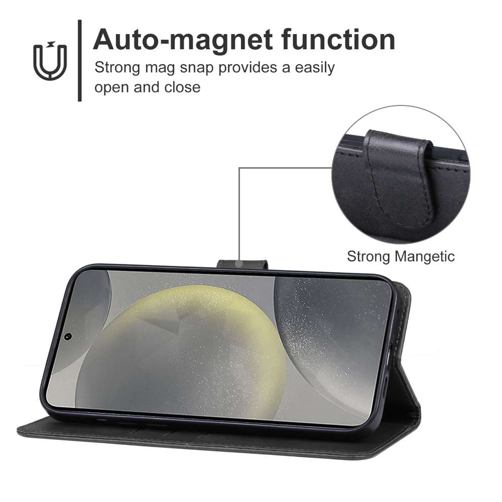 Handy Tasche für Samsung Galaxy S24 FE Wallet Magnet Klappetui Schutzhülle Case