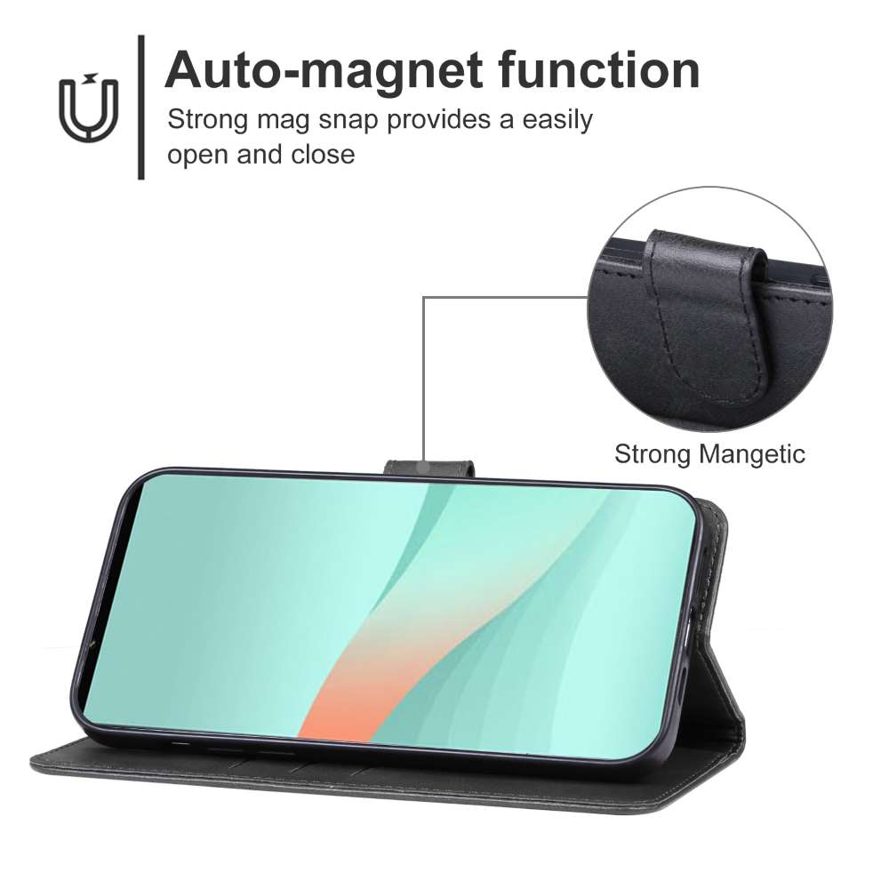 Handy Tasche für Sony Xperia 10 VI Wallet Magnet Klappetui Hülle Kartenfach Case