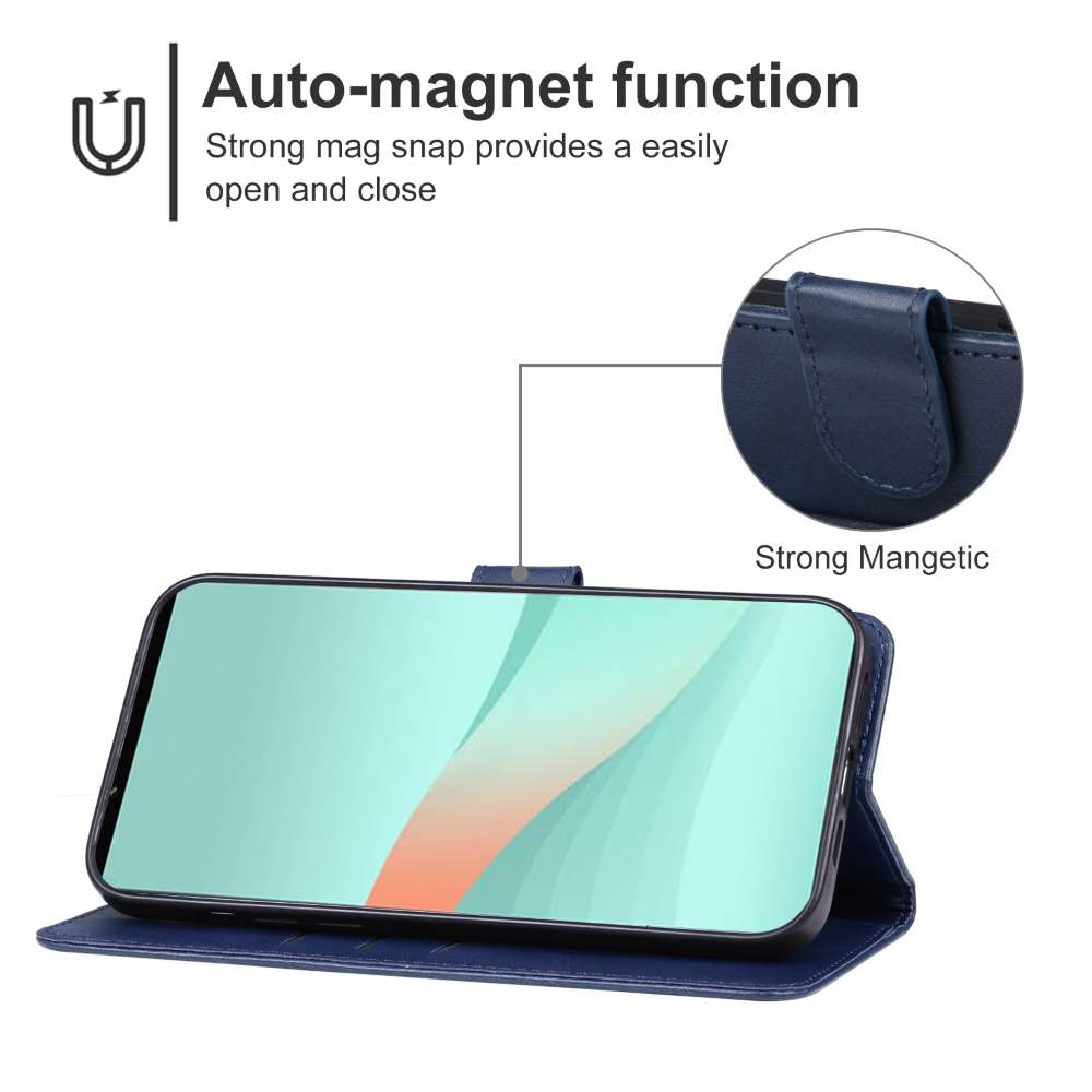 Handy Tasche für Sony Xperia 10 VI Wallet Magnet Klappetui Hülle Kartenfach Case