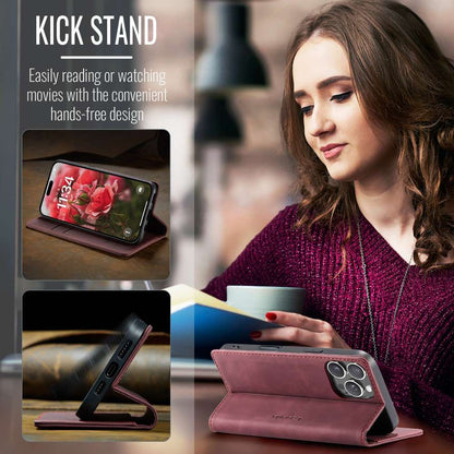 CASEME Handy Tasche für Apple iPhone 16 PRO Wallet 013 Series Hülle Klapp Etui
