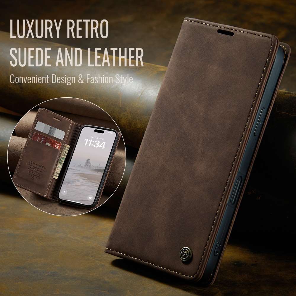 CASEME Handy Tasche für Apple iPhone 16 PRO Wallet 013 Series Hülle Klapp Etui