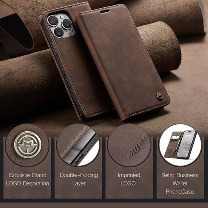 CASEME Handy Tasche für Apple iPhone 16 PRO MAX Wallet 013 Series Hülle Etui