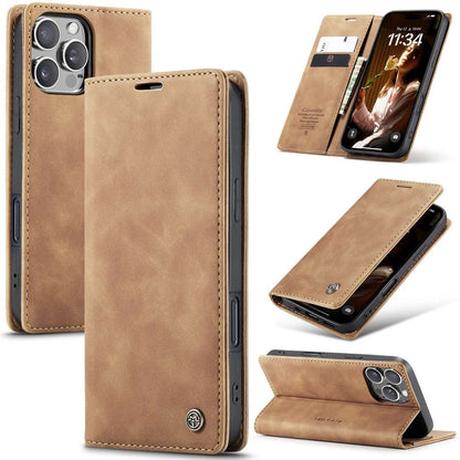 CASEME Handy Tasche für Apple iPhone 16 PRO MAX Wallet 013 Series Hülle Etui