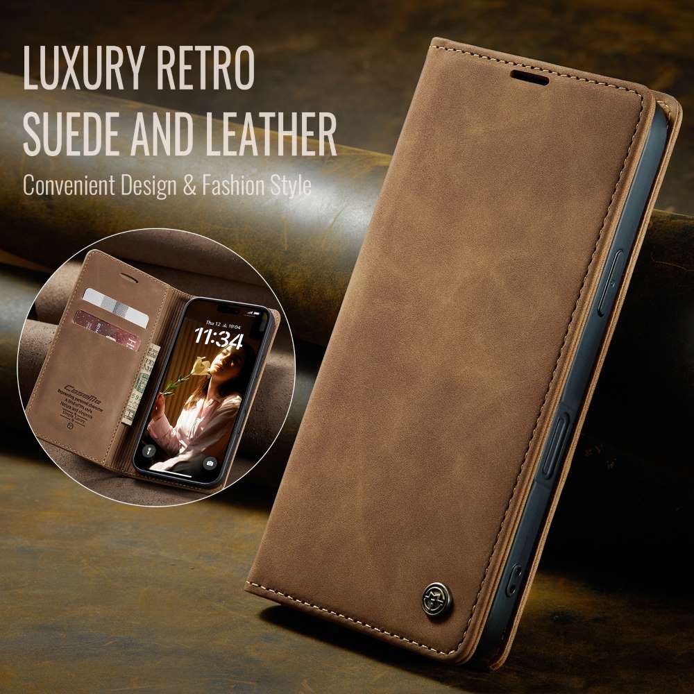 CASEME Handy Tasche für Apple iPhone 16 PRO MAX Wallet 013 Series Hülle Etui