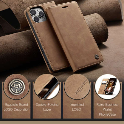 CASEME Handy Tasche für Apple iPhone 16 PRO MAX Wallet 013 Series Hülle Etui