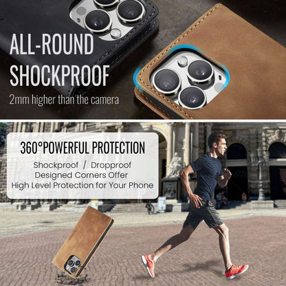 CASEME Handy Tasche für Apple iPhone 16 PRO MAX Wallet 013 Series Hülle Etui