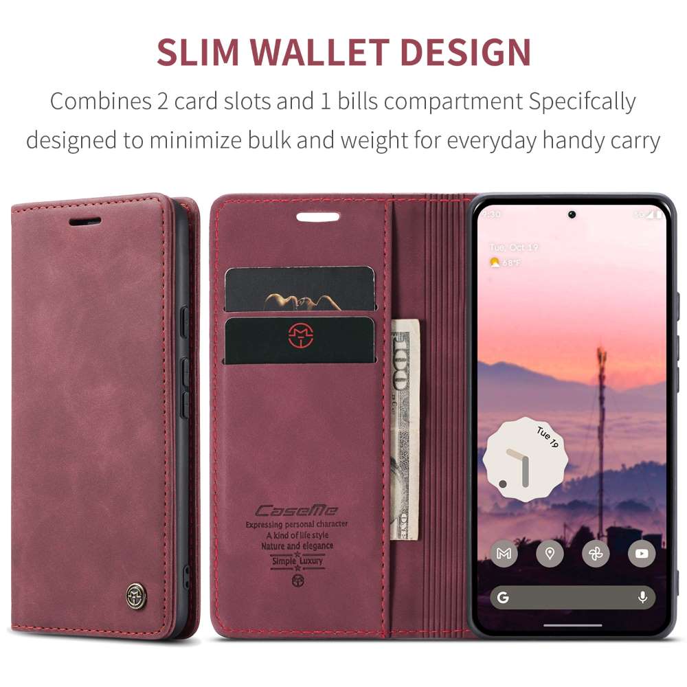 CASEME Handy Tasche für Google Pixel 9 9 PRO Wallet 013 Series Hülle Klapp Etui