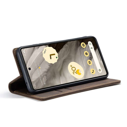 CASEME Handy Tasche für Google Pixel 7a Wallet 013 Series Klapp Hülle Business