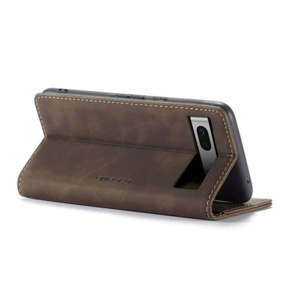 CASEME Handy Tasche für Google Pixel 7a Wallet 013 Series Klapp Hülle Business