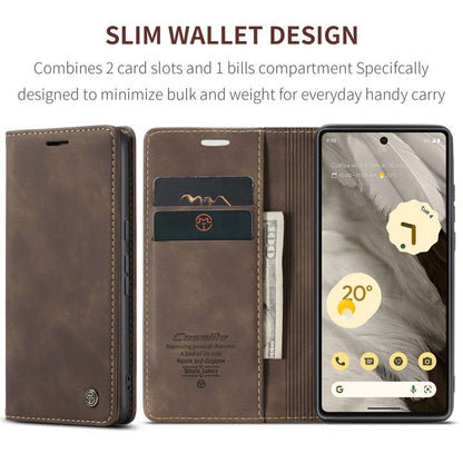 CASEME Handy Tasche für Google Pixel 7a Wallet 013 Series Klapp Hülle Business