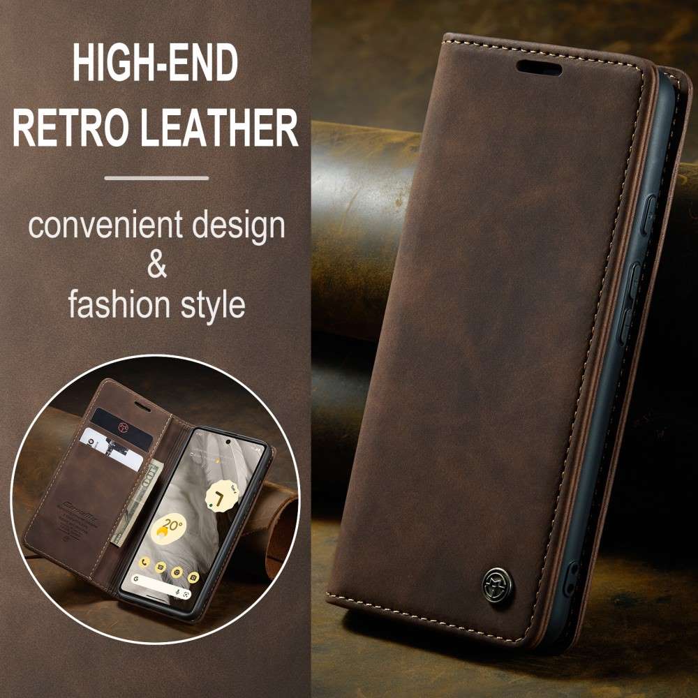 CASEME Handy Tasche für Google Pixel 7a Wallet 013 Series Klapp Hülle Business