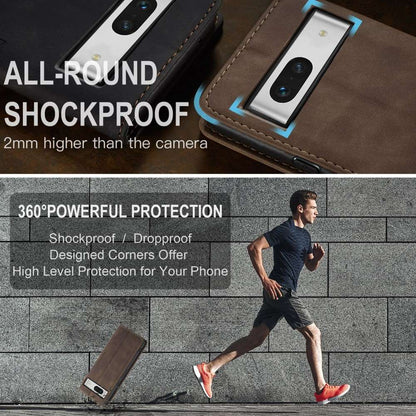 CASEME Handy Tasche für Google Pixel 7a Wallet 013 Series Klapp Hülle Business