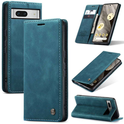 CASEME Handy Tasche für Google Pixel 7a Wallet 013 Series Klapp Hülle Business