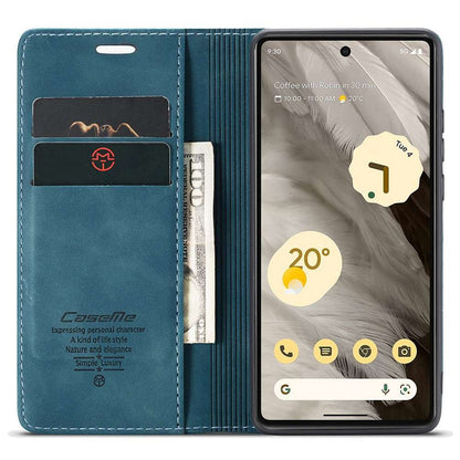 CASEME Handy Tasche für Google Pixel 7a Wallet 013 Series Klapp Hülle Business