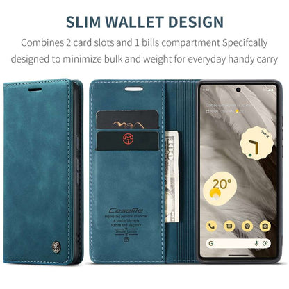CASEME Handy Tasche für Google Pixel 7a Wallet 013 Series Klapp Hülle Business