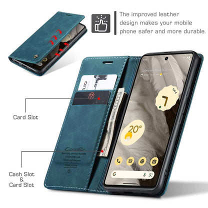 CASEME Handy Tasche für Google Pixel 7a Wallet 013 Series Klapp Hülle Business