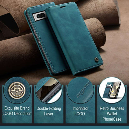 CASEME Handy Tasche für Google Pixel 7a Wallet 013 Series Klapp Hülle Business