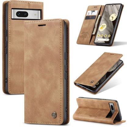 CASEME Handy Tasche für Google Pixel 7a Wallet 013 Series Klapp Hülle Business