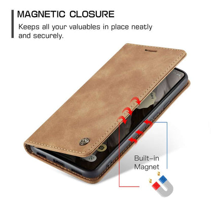 CASEME Handy Tasche für Google Pixel 7a Wallet 013 Series Klapp Hülle Business