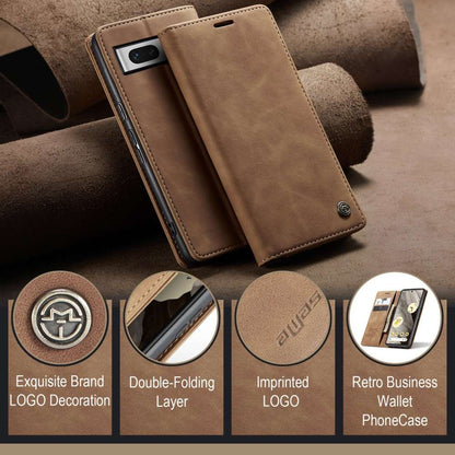CASEME Handy Tasche für Google Pixel 7a Wallet 013 Series Klapp Hülle Business